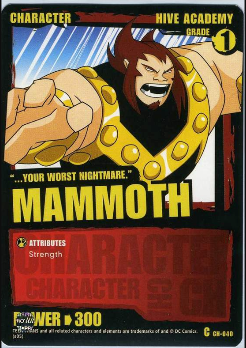 Mammoth (grade 1) - Unlimited